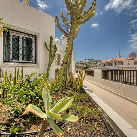 Penthouse With Magnificent Ocean Views, Jacuzzi, Pool, Nearby Beach In Tenerife South *
